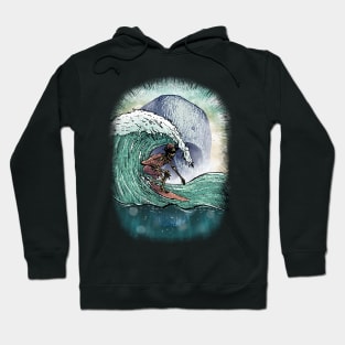 Skull Surf Halloween Hoodie